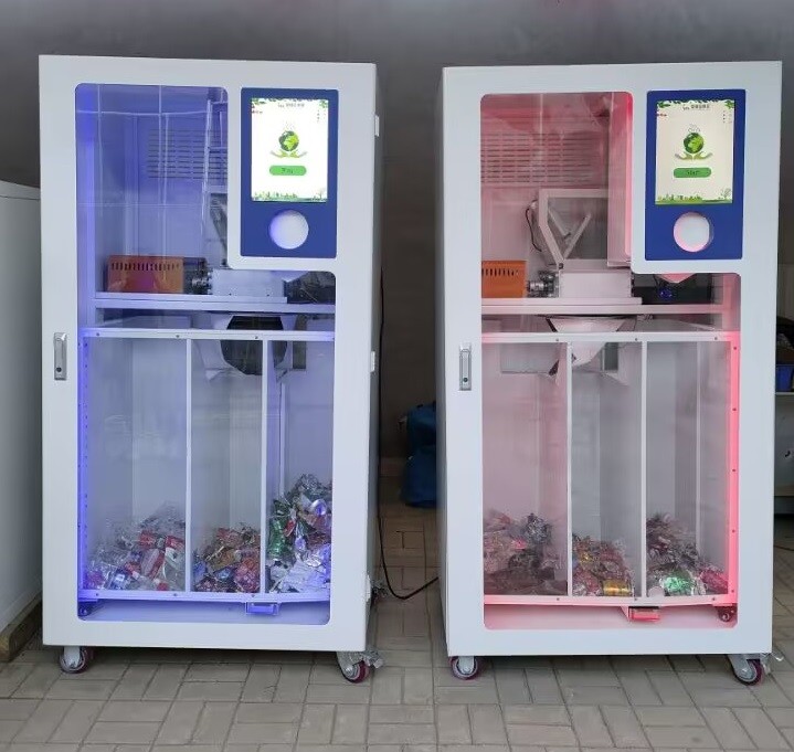 Latest company case about Tin can Recycling Vending machines