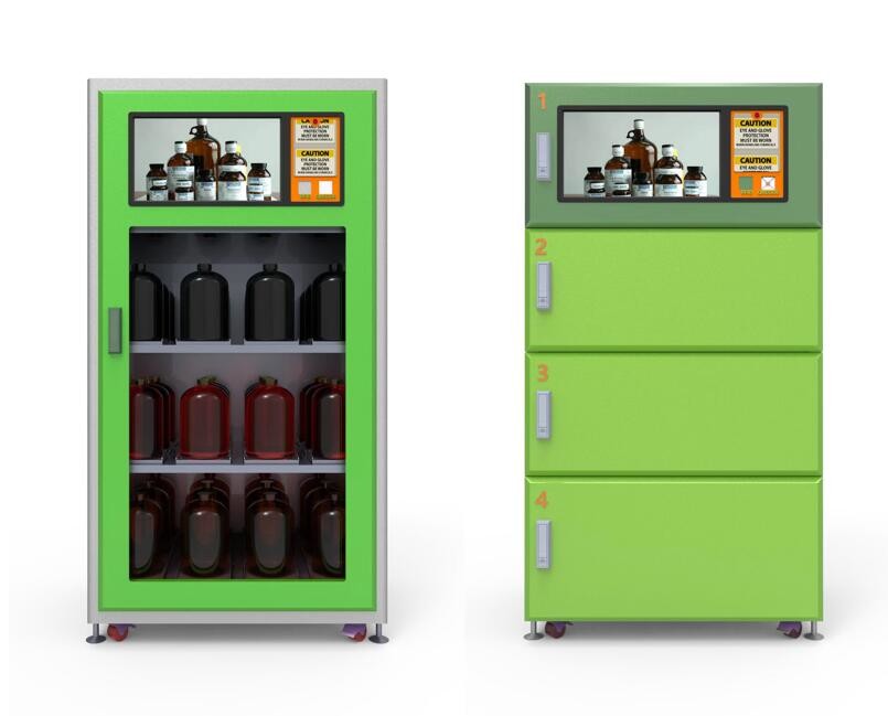 Latest company case about Industrial Grade Storage Vending Solution For Hazardous Chemical