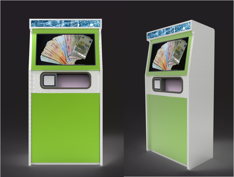 Latest company case about BarCode Operated ATM Machine Cash Dispenser