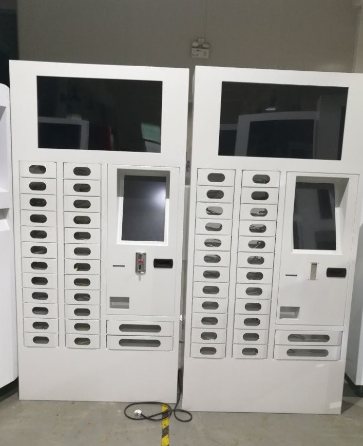 Latest company case about Cabinet Locker Mobile Phone Charge Vending Station