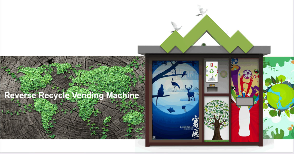 चीन सबसे अच्छा अपशिष्ट और कचरा पुनर्चक्रण वेंडिंग मशीन बिक्री पर