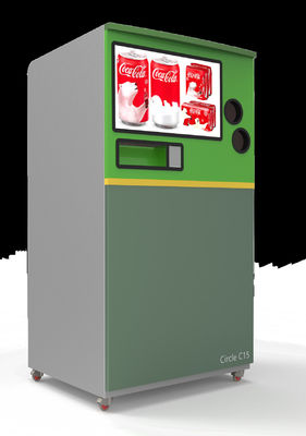 Aluminum Can Recycling Reverse Vending Machine With Compactor