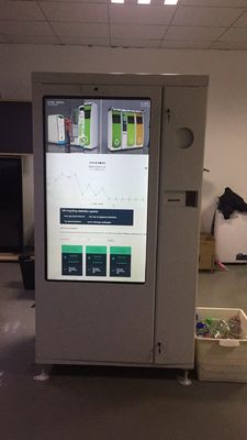 Clinic 32" Touch Screen Bottle Reverse Vending Machine With Compressor
