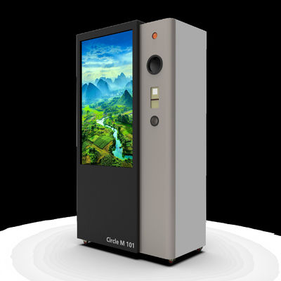 GYM 42" Touch Screen Aluminum Can PET Bottle Recycling Machine