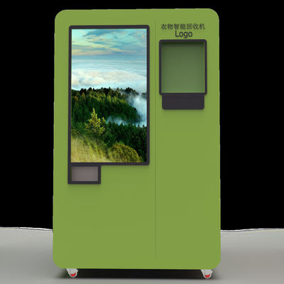 30" Touch Screen Redeem Gift Reverse Vending Machine For Apparel Recycling