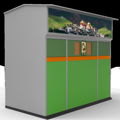 Catering Combo Food Waste Recycling Smart Reverse Vending Machine Built In RFID Tag