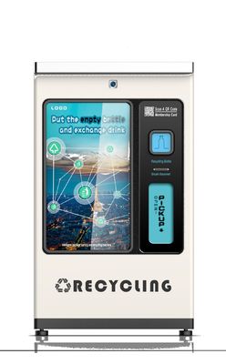 Hospital Glass Bottle Recycling Vending Machine 350KG Reward Redeem Gift / Digital Deposit