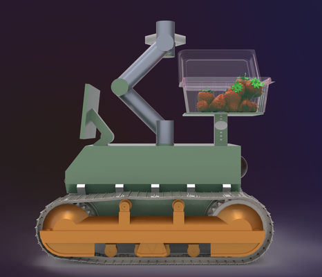3m/S AMR Autonomous Industrial Robots Autonomy Up To 12h