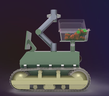 Brushless Servomotors Autonomous Mobile Robot Medical Lab AMR Robot
