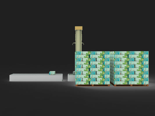 Warehouses Automatic Palletizer Machine Automatic Bag Palletizer Case Palletizer CE ROHS