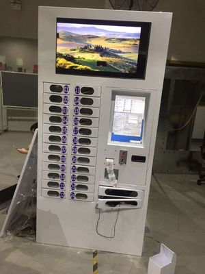 Airport 25pcs Cabinet Lockers Cell Phone Charging Station CE Approval