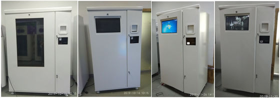 ID Card QR Code Storage Capacity 15kgs Coffee Cup Recycling Machine