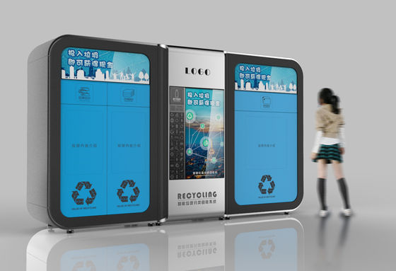 Community RVM Reverse Recycling Vending Machines For Clothes Bedding