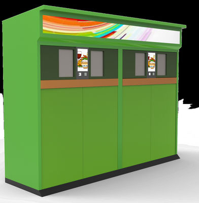 Catering Combo Waste Smart Reverse Vending Machine Built In RFID Tag