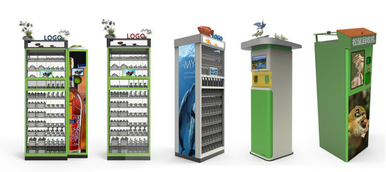 QR Code Potted Flowers Smart Bouquet Vending Machine 20-40 KU