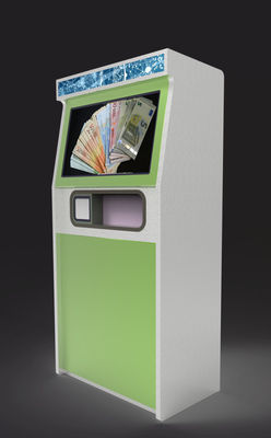 Qr Code Cash Dispenser Bank Atm Machine For Rvm Recycling Sorting Center