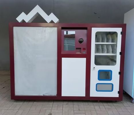 Integrated Multi Functional Reverse Vending Machine Offer PET Food