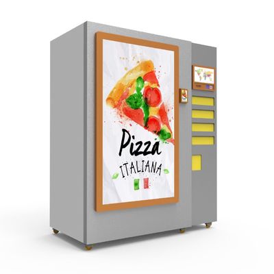 4 Micro Oven Heating Automated Frozen Pizza Vending Machine Debit Card Credit Card Operated