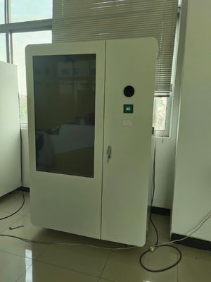 Eco Friendly Reverse Vending Machine Compact Plastic Bottle Aluminum Cans Tin Cans Energy Efficient