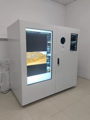 AI Detect Return And Earn Recycle Bottle Machine RVM Aluminum can Reverse Vending Machines with 55inch Ads Screen