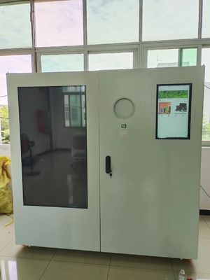 Outdoor Bottle Reverse Vending Machine GreenGuard Plastic and metal Recycling solution Multi-Language software