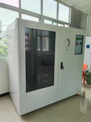 Retail chain 55inch ads screen AI powered PET bottle & metal cans Recycling RVM systems,multi-language software