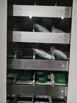 Scrub Management in Hospitals and Lab. Vending Clean and Recycle Old Scrubs, RFID card operated