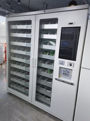 RFID based scrub, workclothes vending dispensers and recycle machine, large capacity,
