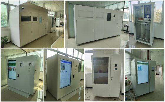 49inch Highlight Touch Screen Reverse Vending Machine 360degree Barcode Scanner Detection and Advanced Technology Sorting