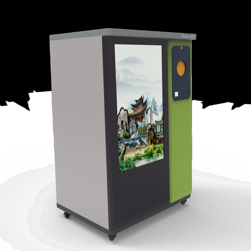 QR Code Reverse Bottle Vending Machine 800pcs Recycle Plastic Bottle Machine
