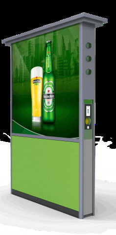 OEM ODM Aluminum Can Recycling Reverse Vending Machine For Downtown