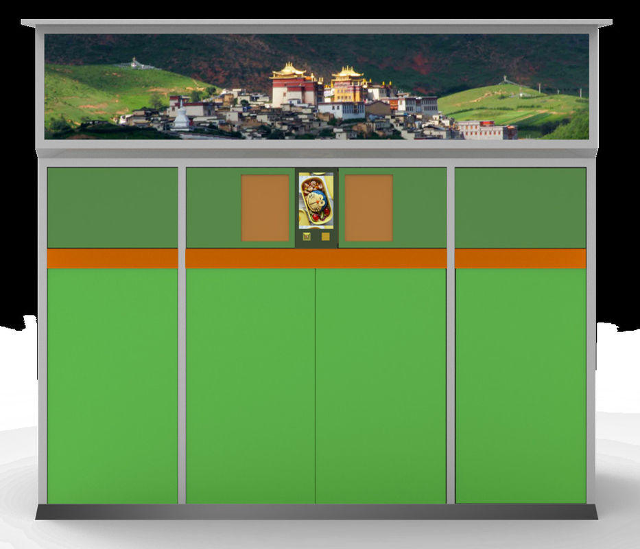 Catering Combo Food Waste Recycling Smart Reverse Vending Machine Built In RFID Tag