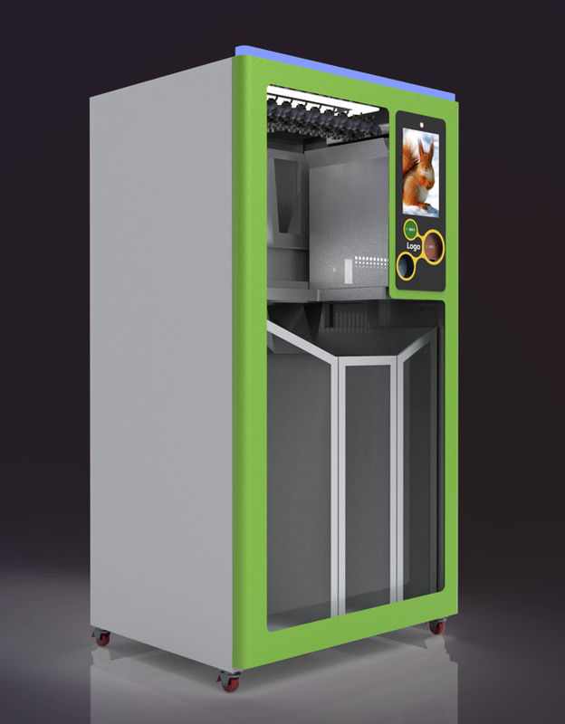 Tinned / Metal Can Reverse Recycling Vending Machine With Compressor CE Approval