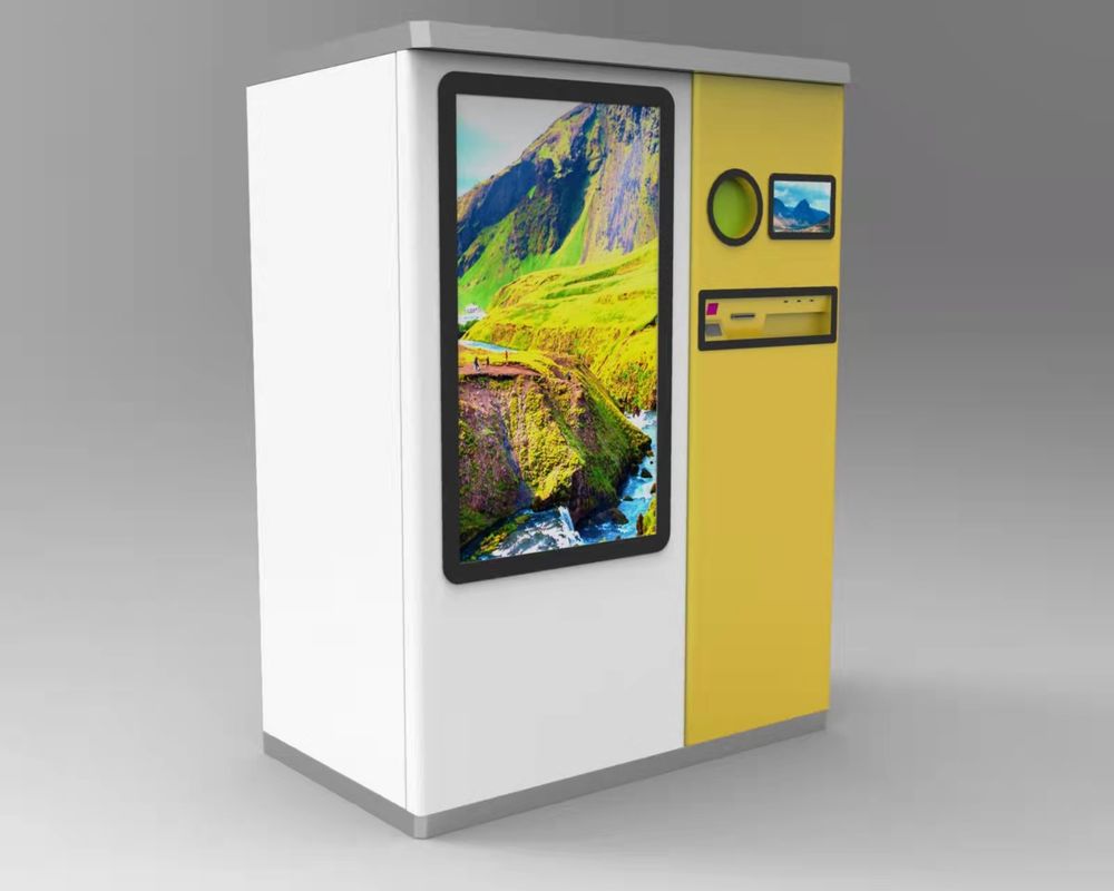 Airport 49" Touch Screen Return And Earn Aluminum Can Reverse Vending Machine