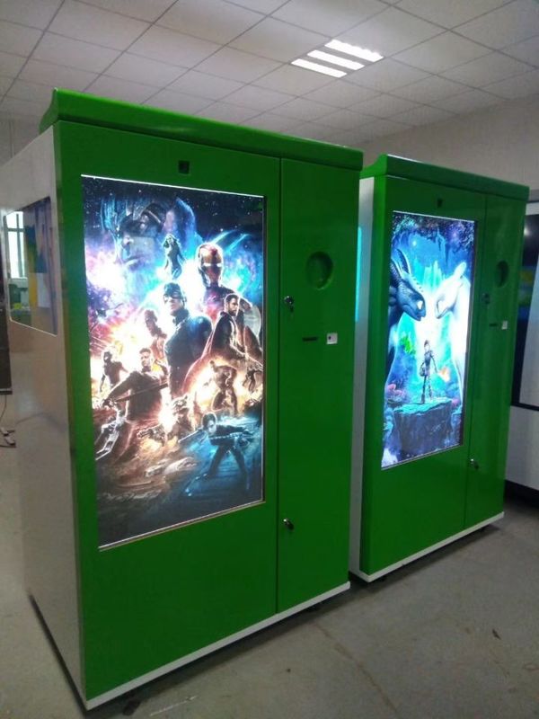 Supermarket RVM Glass Bottle Recycling Smart Reverse Vending Machine 50HZ