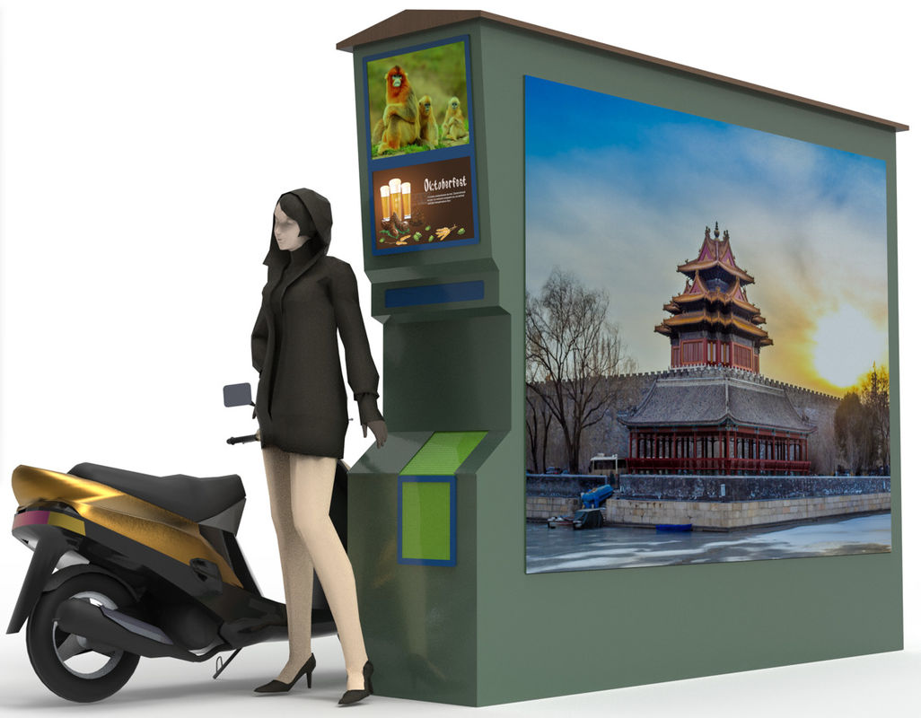 Range Sensor QR Code Electric-Bicycle Battery Swapping Station