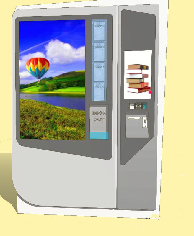 300 Books Newspaper Vending Machine Smart Vending Solutions IP54 Waterproof