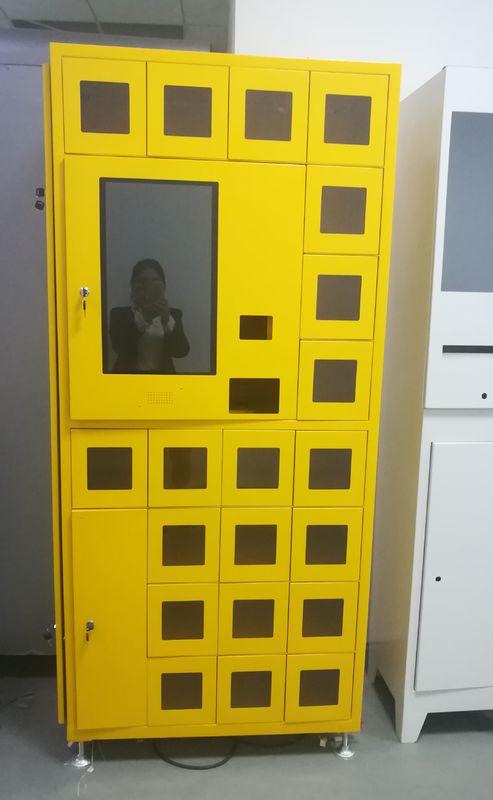 22pcs Cabinet Locker Smart Vending Machine Power Coated