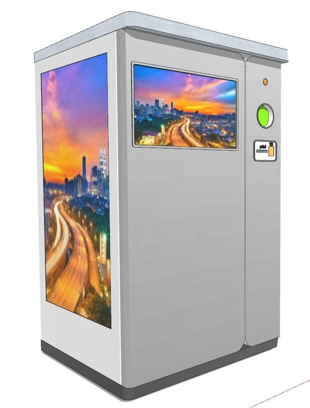 Scenic Spot PET Bottle Collection Plastic Bottle Recycling Machine With Weight Sensors