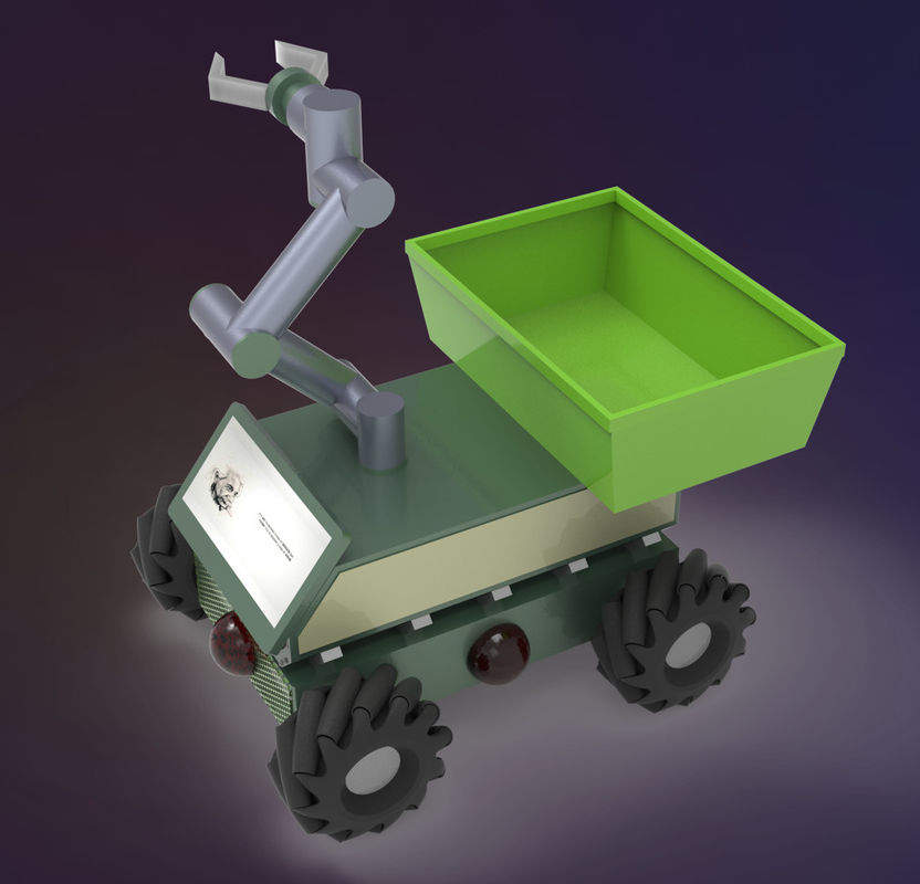Self-Driving USB RJ45 AMR Autonomous Mobile Robots For Logistic