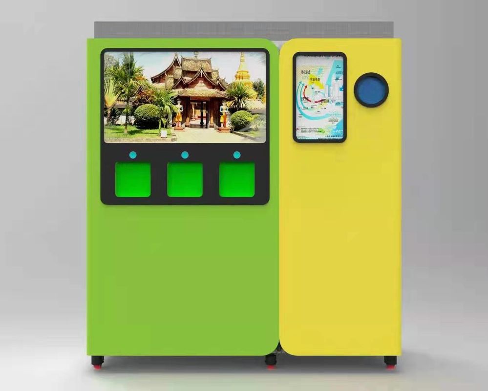 Exhibtion PET Bottle Recycling machine Reward Bottle of Water