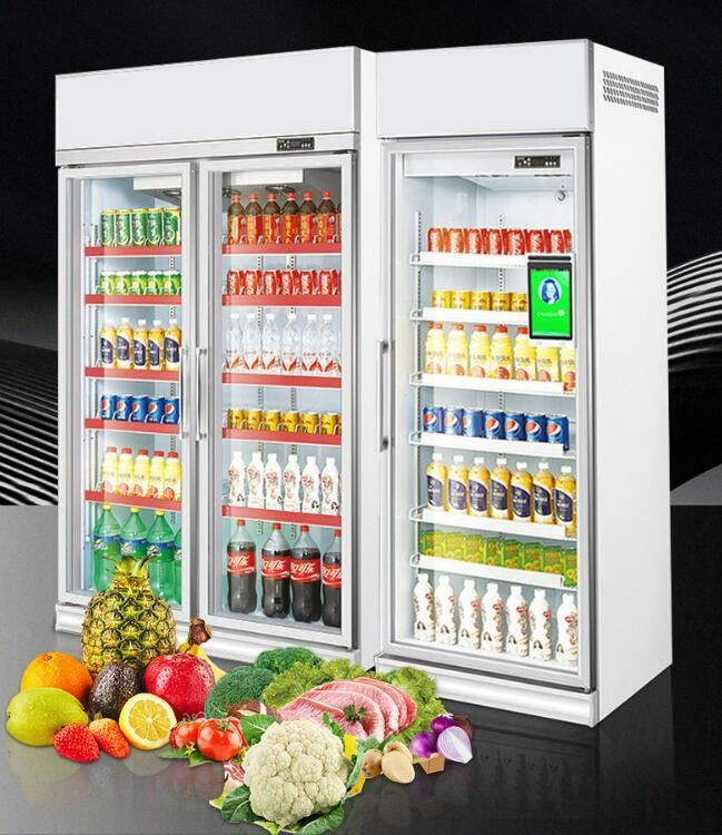 Weigh Based AI Refrigerated Vending Machine Solution High Return Low Invest Unmanned Store