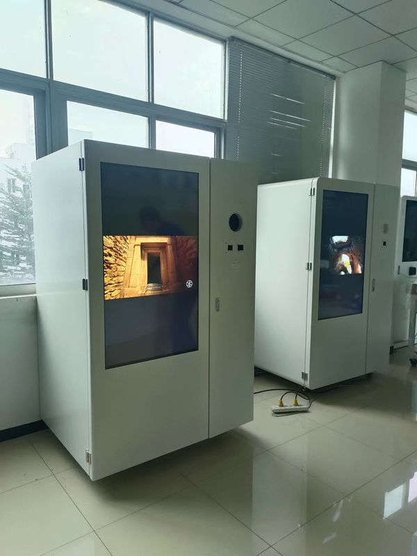Eco Friendly Reverse Vending Machine Compact Plastic Bottle Aluminum Cans Tin Cans Energy Efficient