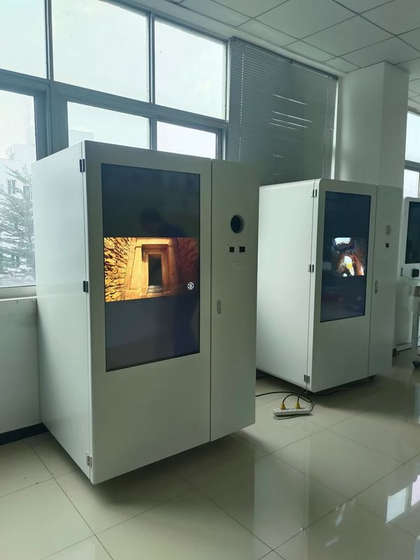 Eco-Friendly Reverse Vending Machine Compact Plastic bottle, aluminum cans, tin cans Energy Efficient