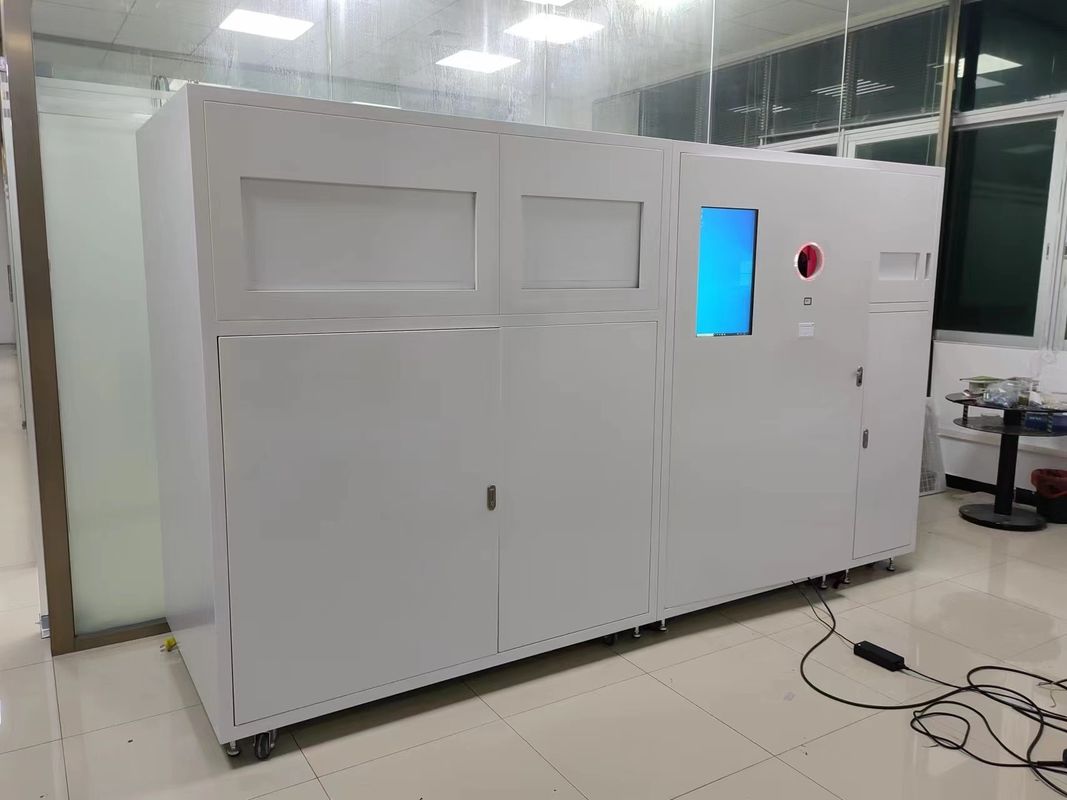 7 in 1 Multi functional Sorting Waste And Garbage Recycling Vending Machine For Community Large Storage Capacity