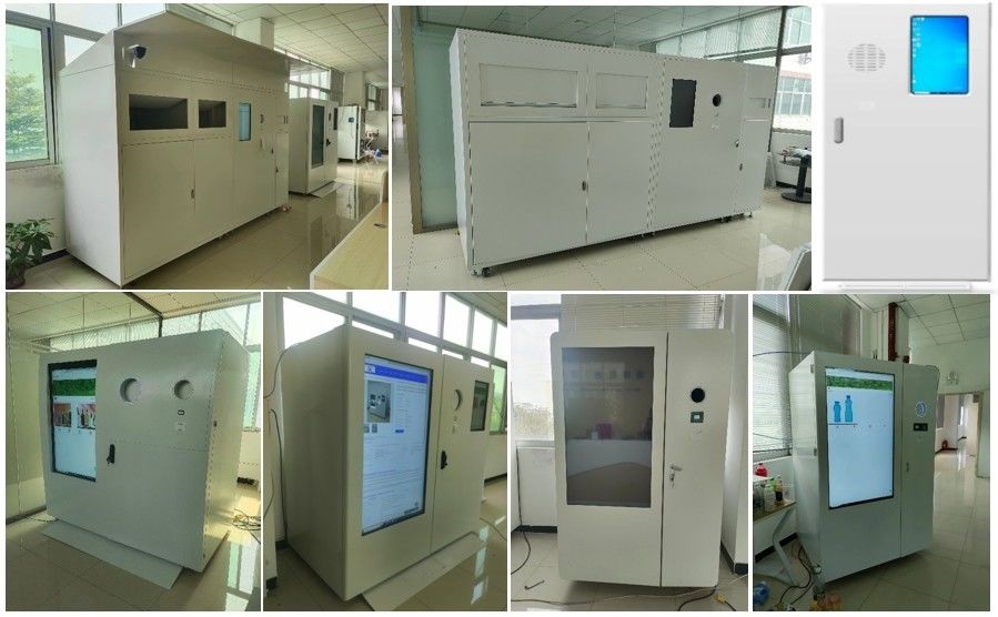 Customzied Reverse Vending Machines for Bottle, can and glass recycling