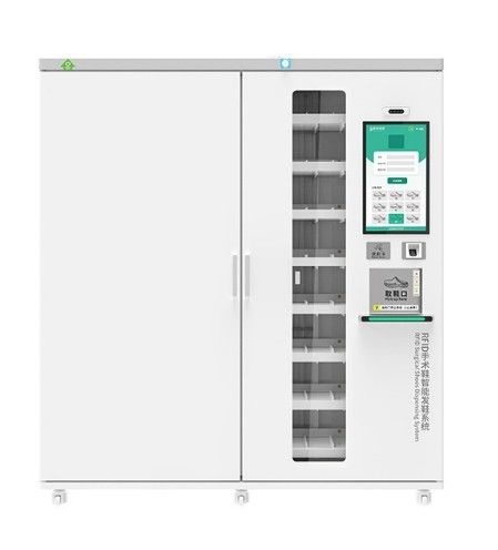 Facial Recognition Pharmacy Vending Machine for Surgical Suits, Shoes covers