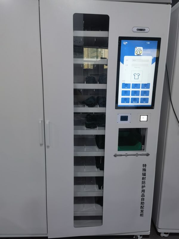 Scrub Management in Hospitals and Lab. Vending Clean and Recycle Old Scrubs, RFID card operated