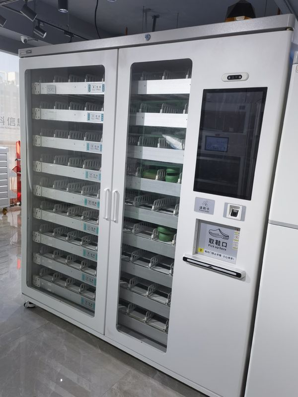 RFID based scrub, workclothes vending dispensers and recycle machine, large capacity,