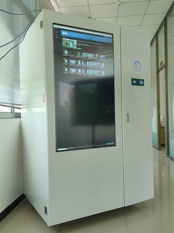 Glass Bottle Vending Machine For Resturant, Bar, with crusher ,large storage capacity